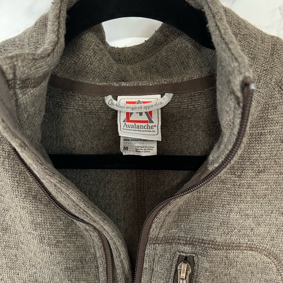 Men’s Avalanche fleece zip jacket - Picture 2 of 4